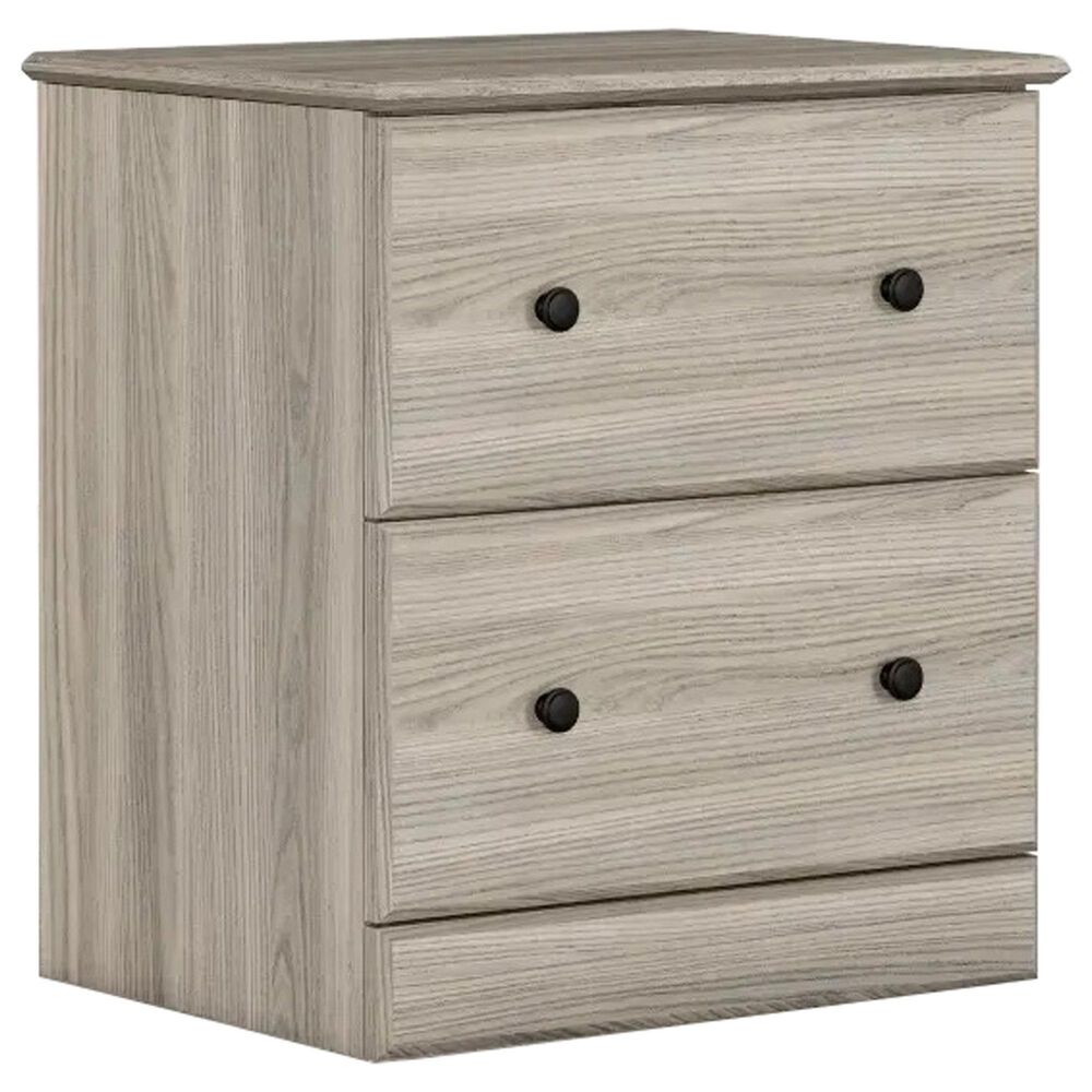 Lemoore Essential 2-Drawer Night Stand in Swedish Grey Elm, , large