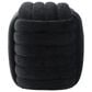 Sagebrook Home Machar 19" Knot Stool in Black, , large