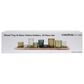Creative Coop 10-Piece Wood Tray with Glass Votive Holder Set in Green, , large
