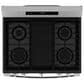 GE Appliances 30" Free-Standing Gas Convection Range with No Preheat Air Fry in Stainless Steel, , large