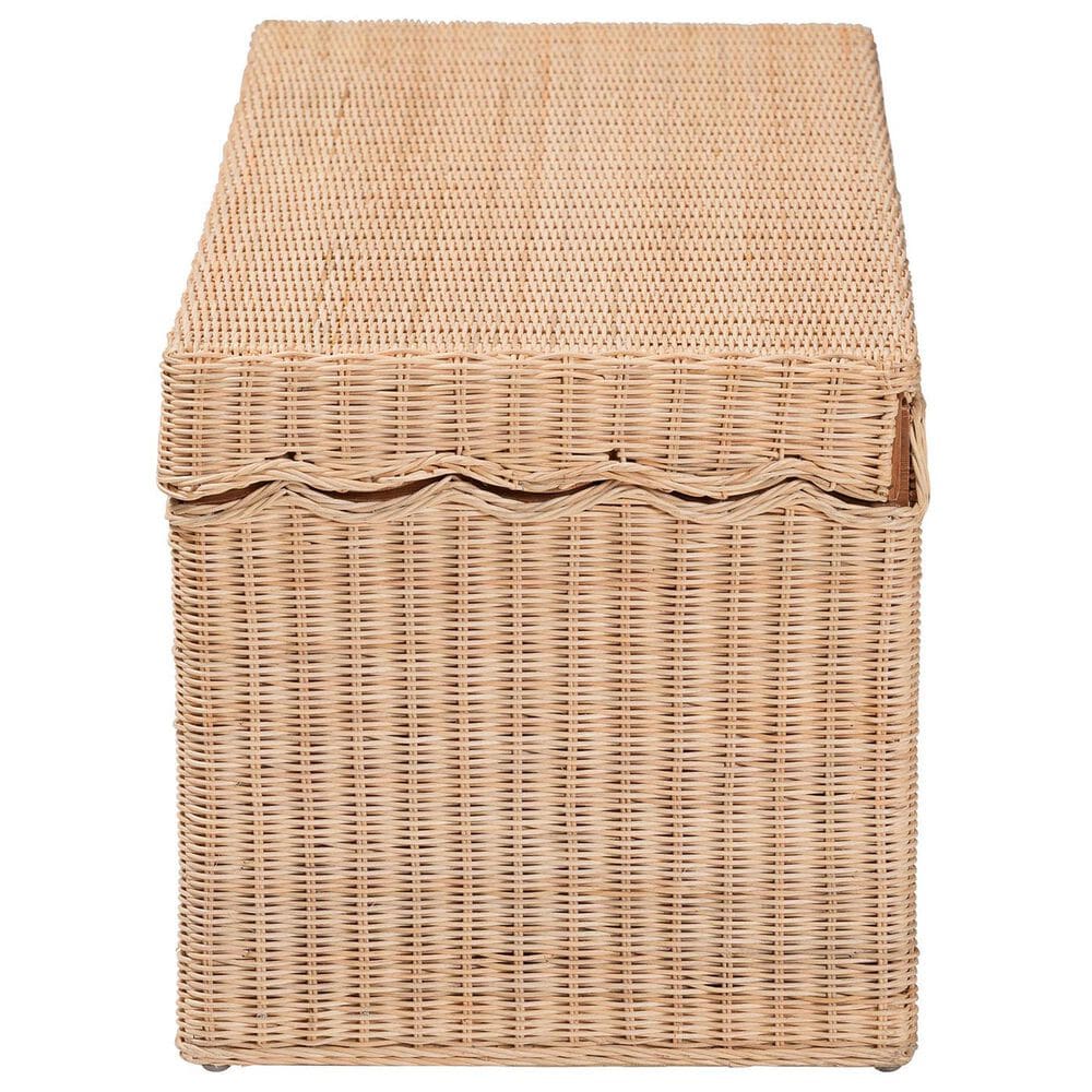 Baxton Studio Damita Storage Bench in Natural, , large