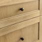 James Martin Vanities Breckenridge 30" Single Bathroom Vanity in Light Natural Oak with Single Hole 3 cm White Zeus Quartz Top and Rectangular Sink, , large