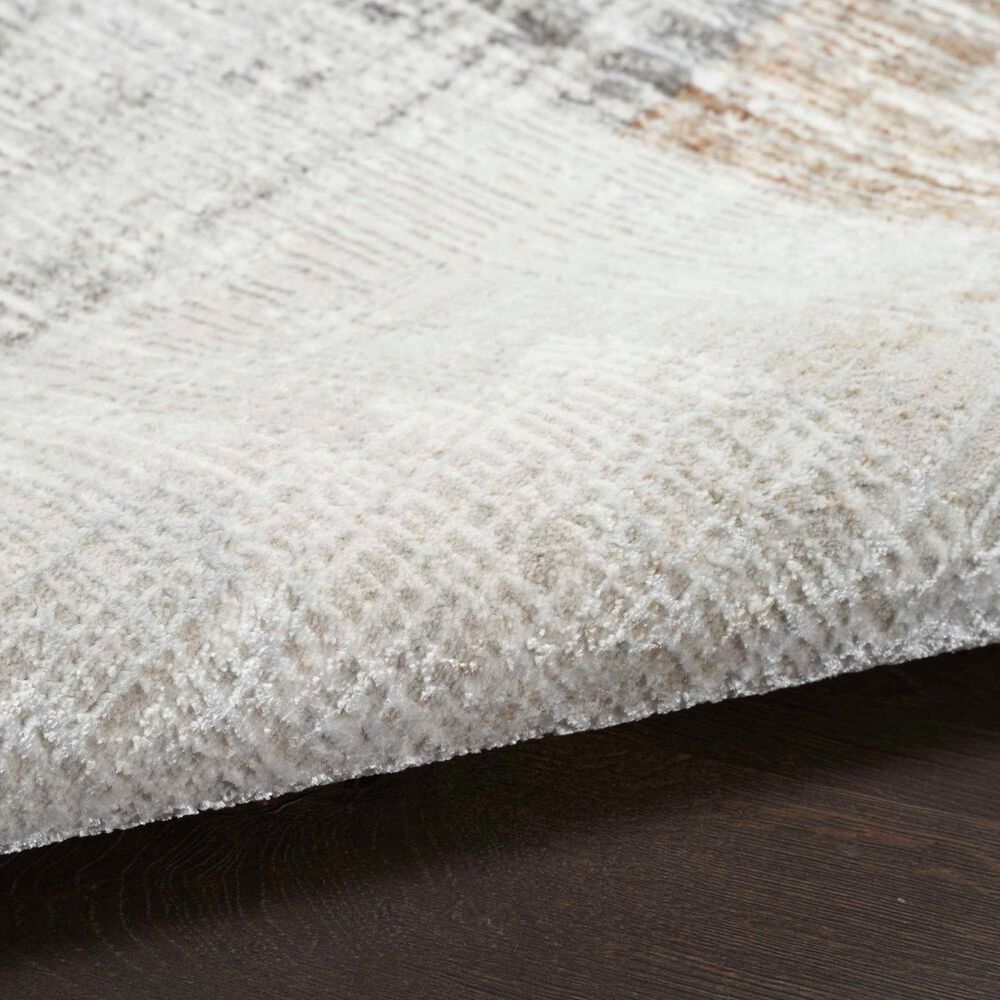 Nourison Sparkle ILI04 Grey 2'3" x 7'6" Runner, , large