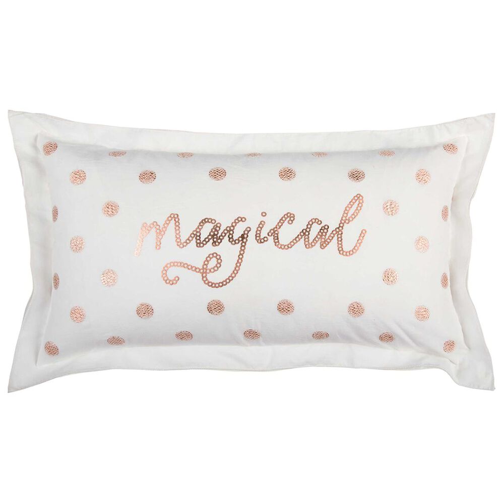 Rizzy Home 14" x 26" Ploy Fill Pillow in Gold, , large