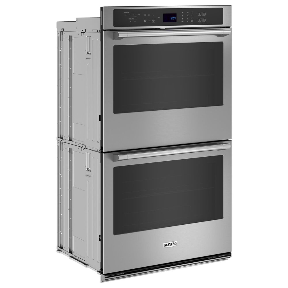 Maytag 30&quot; Double Wall Oven with Air Fry and Basket in Fingerprint Resistant Stainless Steel, , large