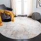 Safavieh Orchard ORC672 6"7" Round Grey and Gold Area Rug, , large