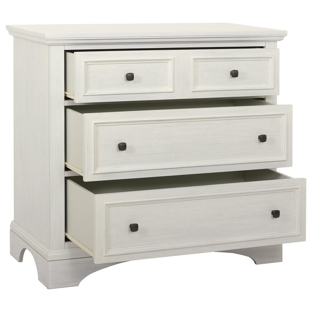 Valor Living Farmhouse Basics 3-Drawer Chest in Rustic White, , large