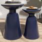 Hearth and Haven Serenita Patio Side Tables in Navy Blue (Set of 2), , large