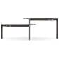 Hooker Furniture Grayson Tiered Coffee Table in Black and Gold, , large