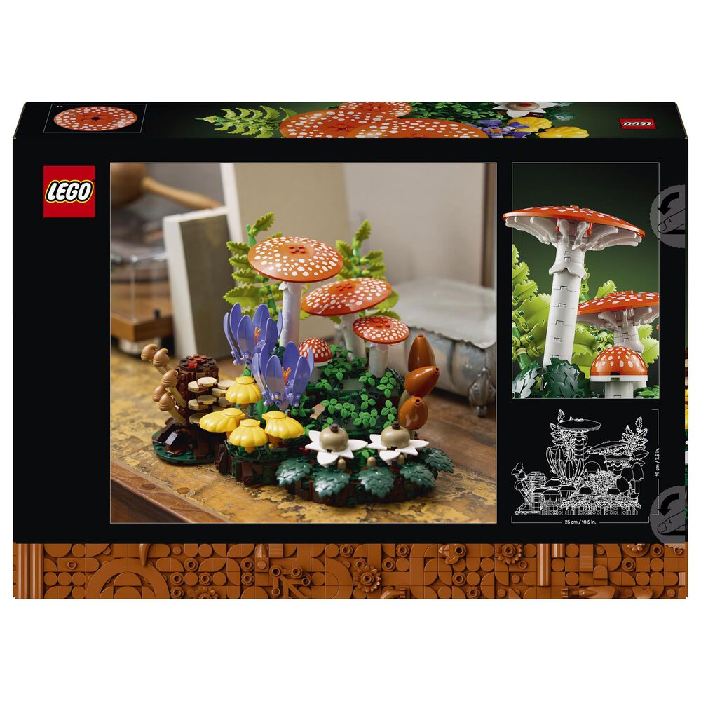 LEGO Botanicals Woodland Mushrooms Building Set, , large