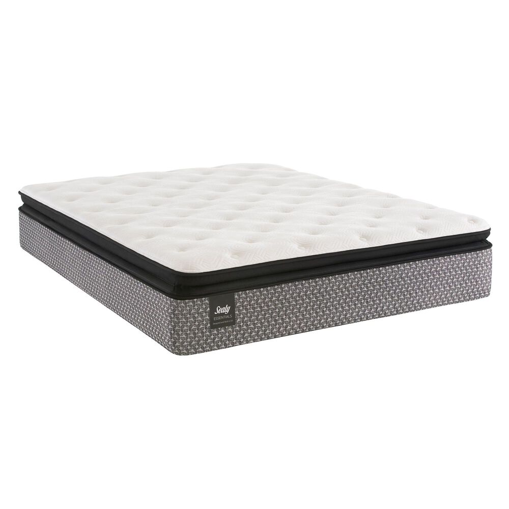 Sealy Response Essentials Fritz Plush Pillow Top Queen Mattress Only, , large