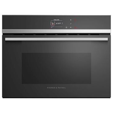 Fisher and Paykel 24" Convection Steam Oven in Black, , large