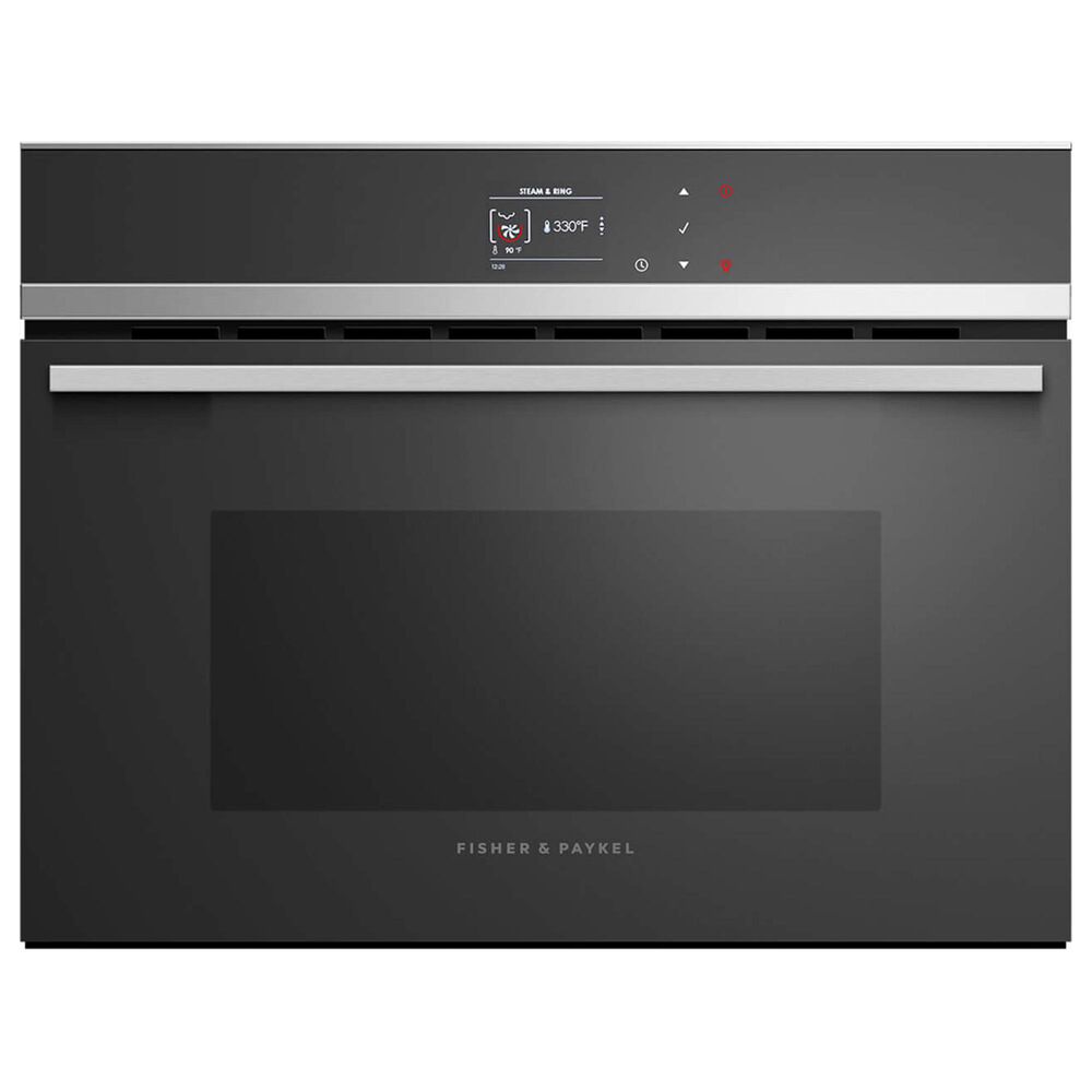 Fisher and Paykel 24" Convection Steam Oven in Black, , large