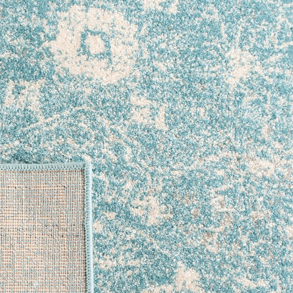 Safavieh Evoke EVK270D 10&#39; x 14&#39; Light Blue and Ivory Area Rug, , large
