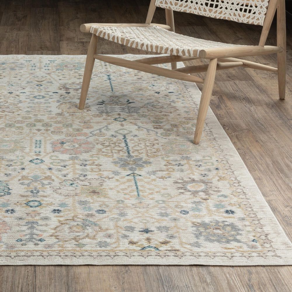 ROW by Oriental Weavers Cavett Blue 7'10" x 10'10" Area Rug, , large