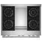 JennAir 36" Gas Professional Range with Infused Griddle in Stainless Steel, , large