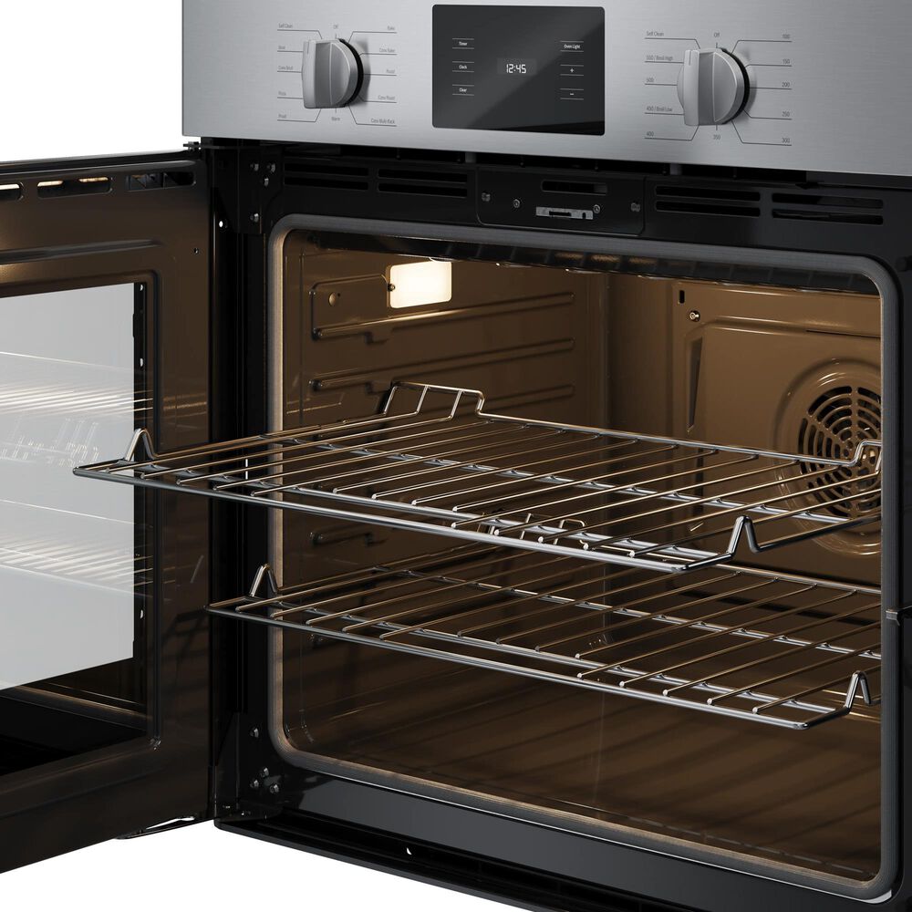 Bosch 500 Series 30&quot; Single Electric Wall Oven in Stainless Steel and Black, , large