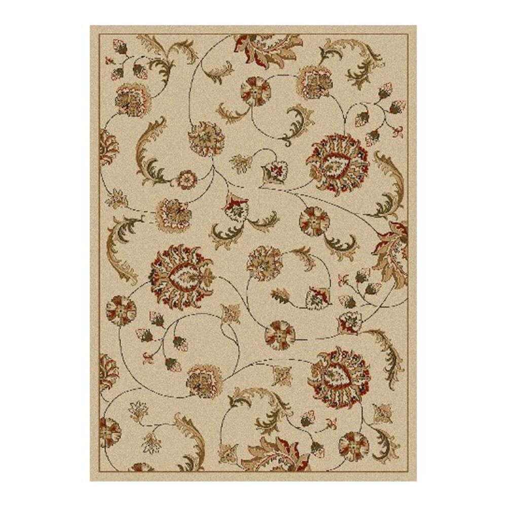 Radici USA Bergamo 1835 2'2" x 7'7" Ivory Runner, , large