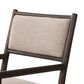 Four Hands Akiro Dining Arm Chair with Laken Stone Fabric in Warm Oak, , large