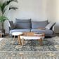 Amer Rugs Jaigarh 9" x 12" Denim and Slate Area Rug, , large