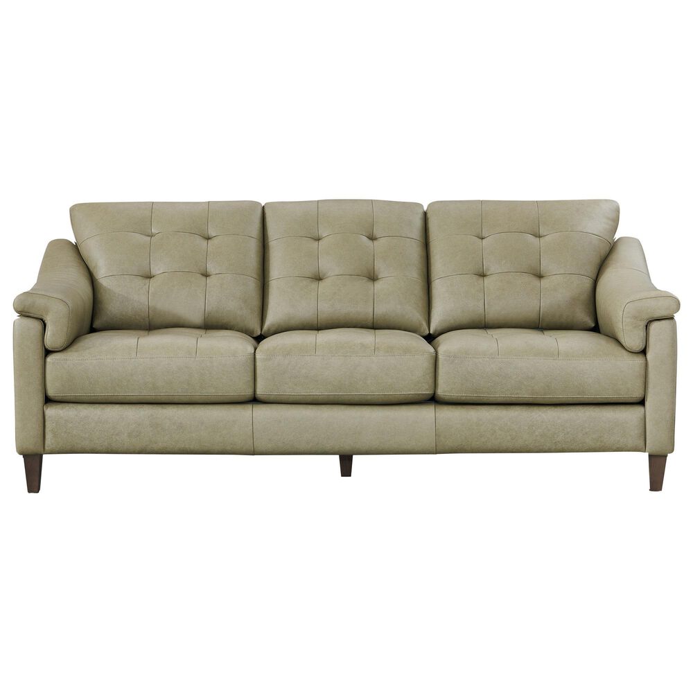 Italiano Furniture Ellis Stationary Sofa in Green Pea, , large