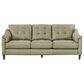 Italiano Furniture Ellis Stationary Sofa in Green Pea, , large