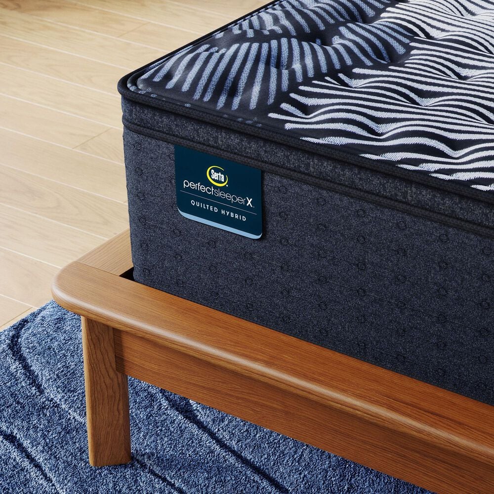 Serta Perfect Sleeper X Quilted Hybrid Max Firm Pillow Top King Mattress, , large