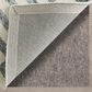 Feizy Wallace WAL8A42F Gray 12" x 15" Area Rug, , large