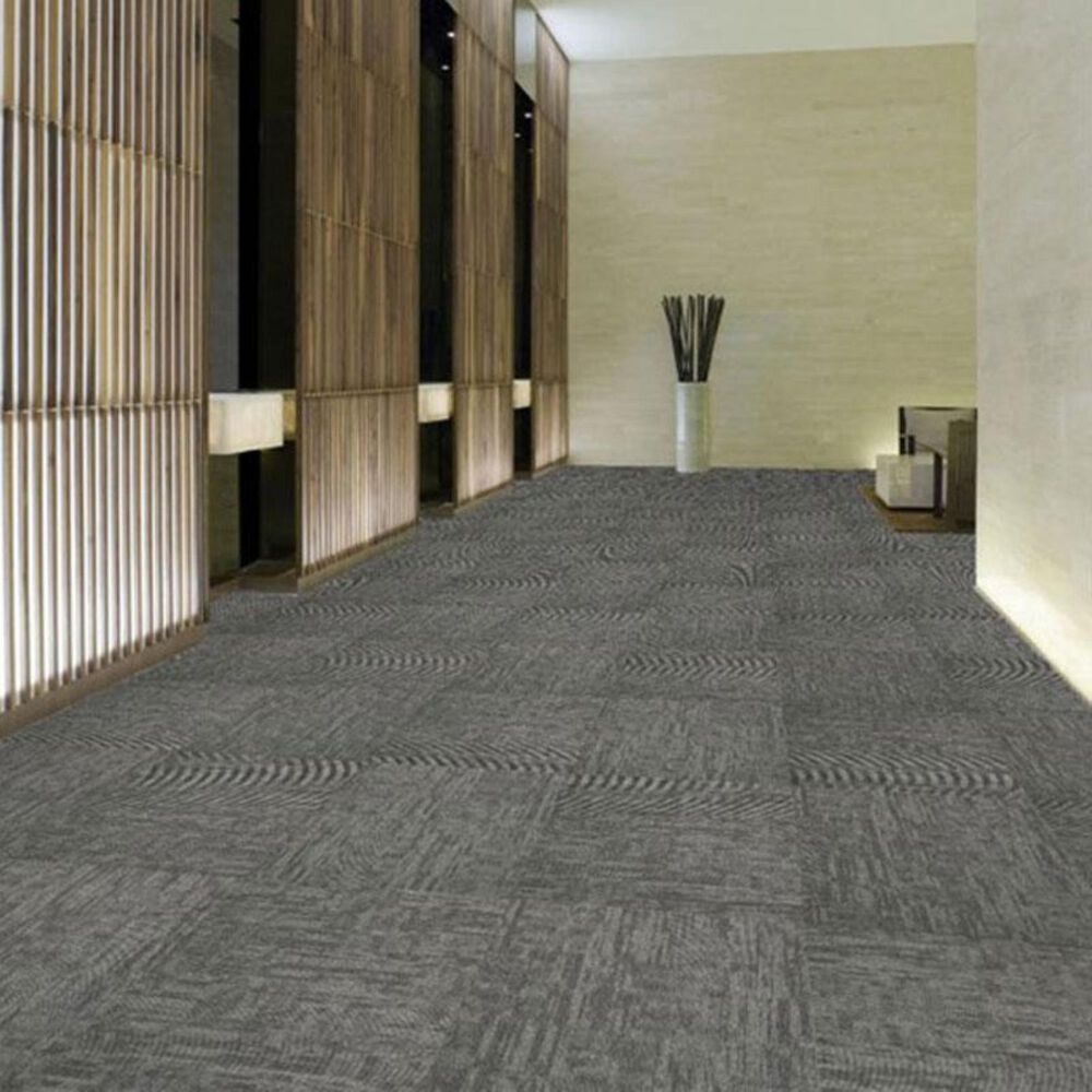 Shaw Carbon Copy 24&quot; x 24&quot; Carpet Tile in Ditto, , large