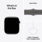 Apple Watch Series 10 GPS + Cellular 46mm Natural Titanium Case with Stone Gray Sport Band - S/M, , large