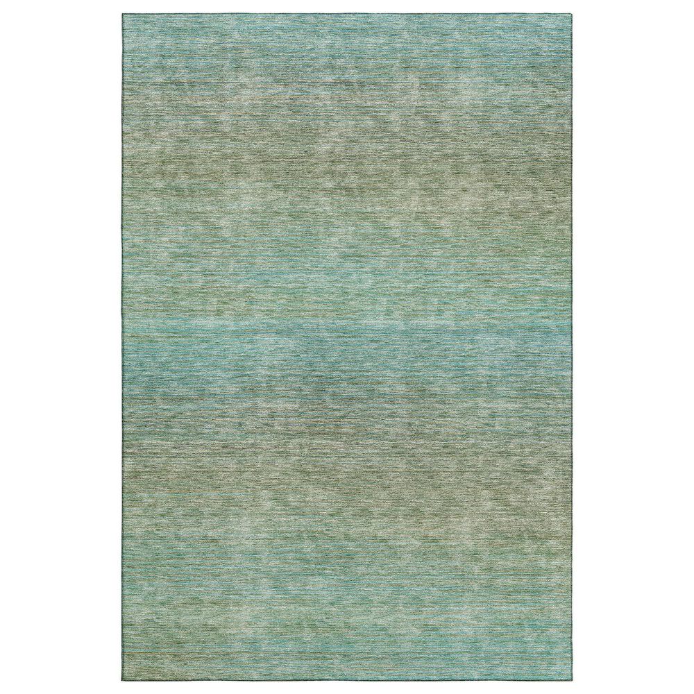 Dalyn Rug Company Trevi TV11 8" x 10" Teal Area Rug, , large