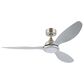 HOMLUX 52" Indoor Ceiling Fan with LED Light in Silver, , large