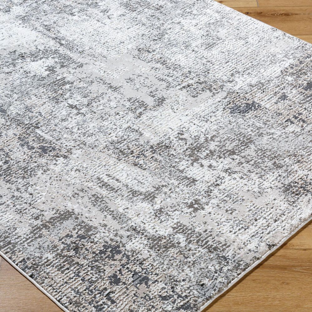Surya Alder 5&#39; x 7&#39; Taupe, Charcoal, Cream, Tan, Ivory, Gray and Light Slate Area Rug, , large