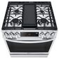 LG 6.3 Cu. Ft. Smart Wi-Fi Enabled ProBake Convection InstaView Slide-In Gas Range with Air Fry in Print Proof Stainless Steel, , large