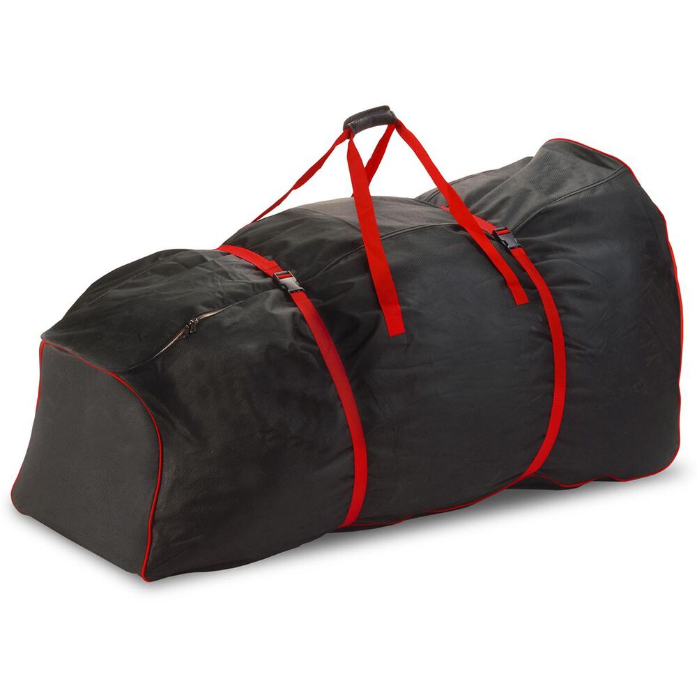 National Tree Black Artificial Tree Rolling Storage Bag for 9" Tree with Internal Pocket & Zipper, , large