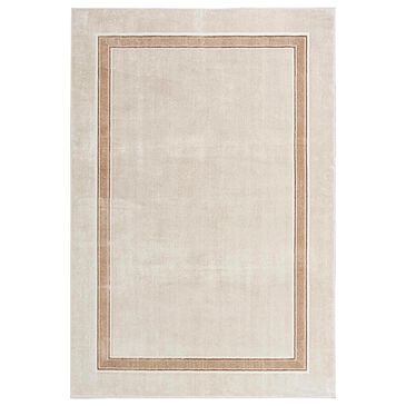 Nourison Glitz 3"11" x 5"11" Ivory Cream Area Rug, , large