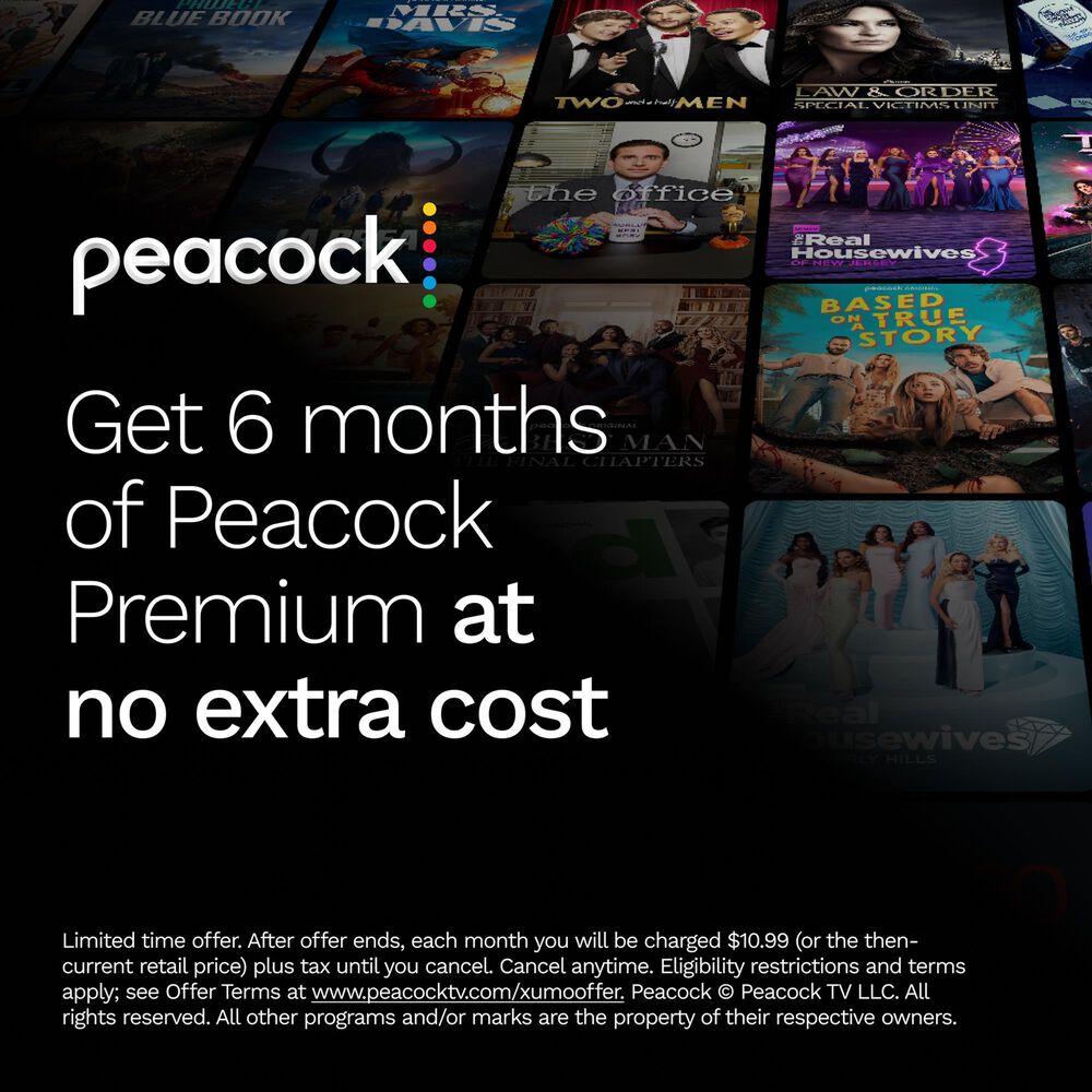 Element 50" Class Revolution Series 4K UHD HDR Frameless - Smart Xumo TV with 2.0 Soundbar in Black, , large