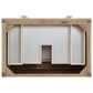 James Martin Vanities Celeste 36" Single Vanity in Sun-washed Oak with Embossed Shagreen and with Single Hole 3 cm Arctic Fall Top & Backsplash, , large