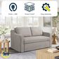 Lifestyle Solutions Haddington Convertible Loveseat in Flax, , large