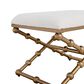 Linon Home Decor Campaign Sphere Stool in Gold, , large