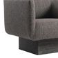 Bernhardt Marni Swivel Chair in Charcoal, , large