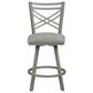 Delaware Dining Rebecca Swivel Counter Stool in Nickel, , large