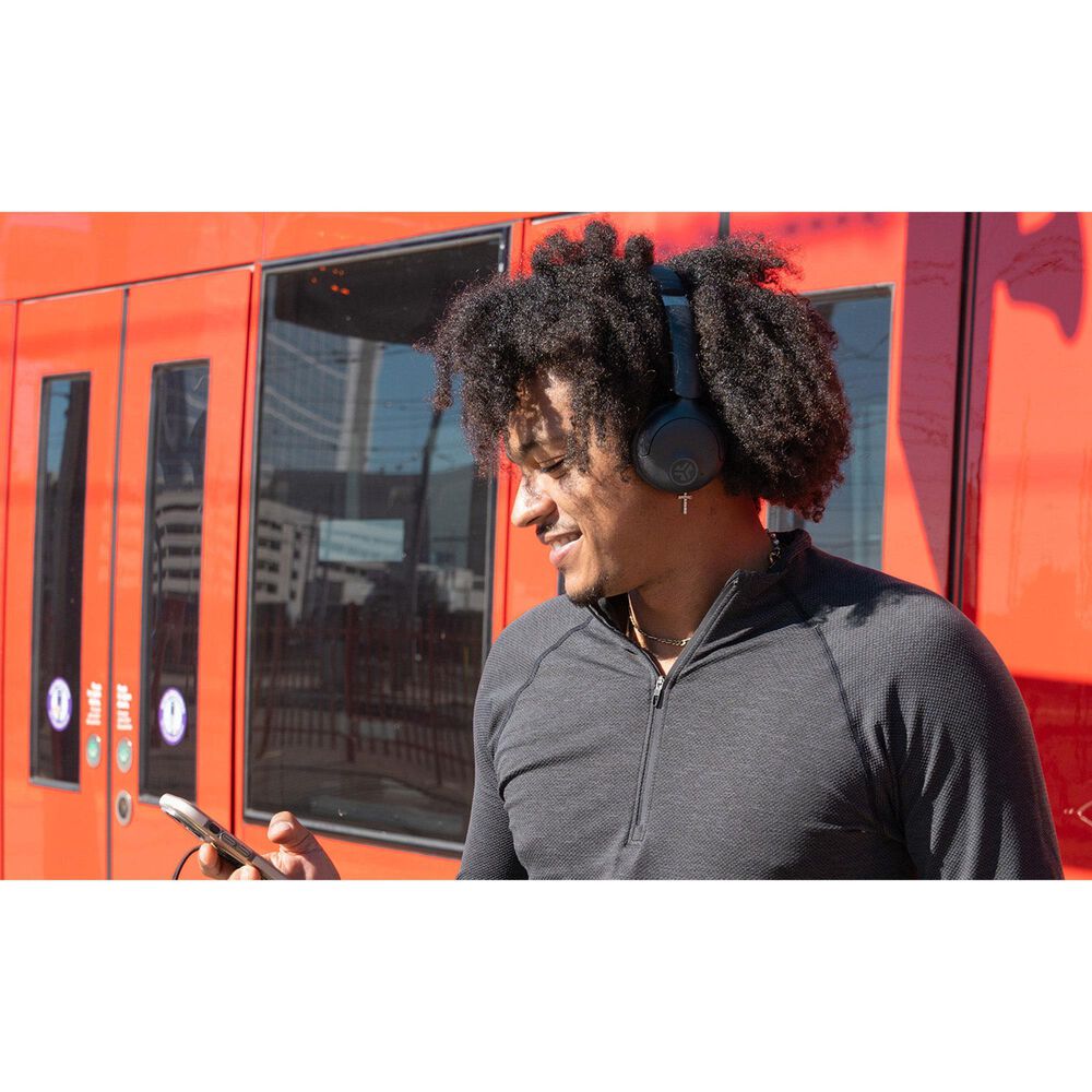 JLab Go Lux ANC On-Ear Headphones in Graphite, , large