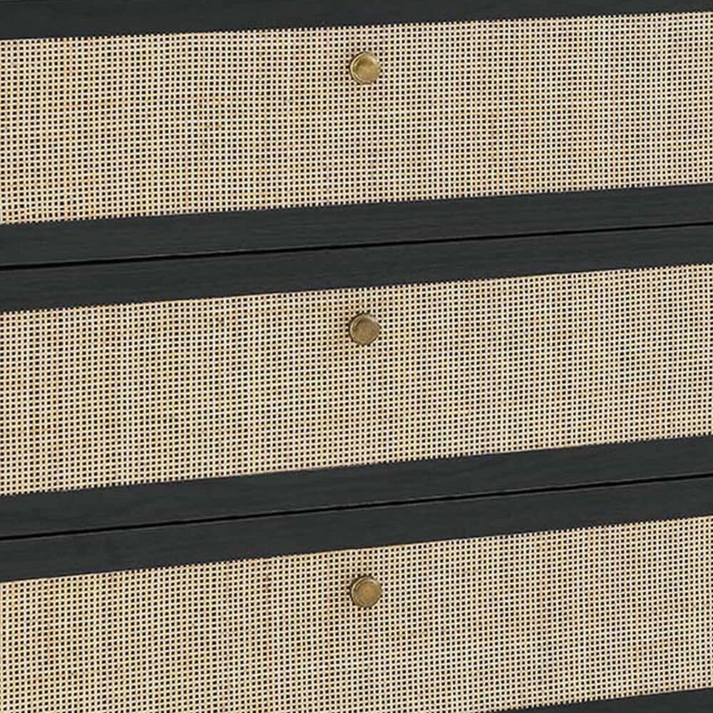 Modway Chaucer 6-Drawer Dresser in Black, , large