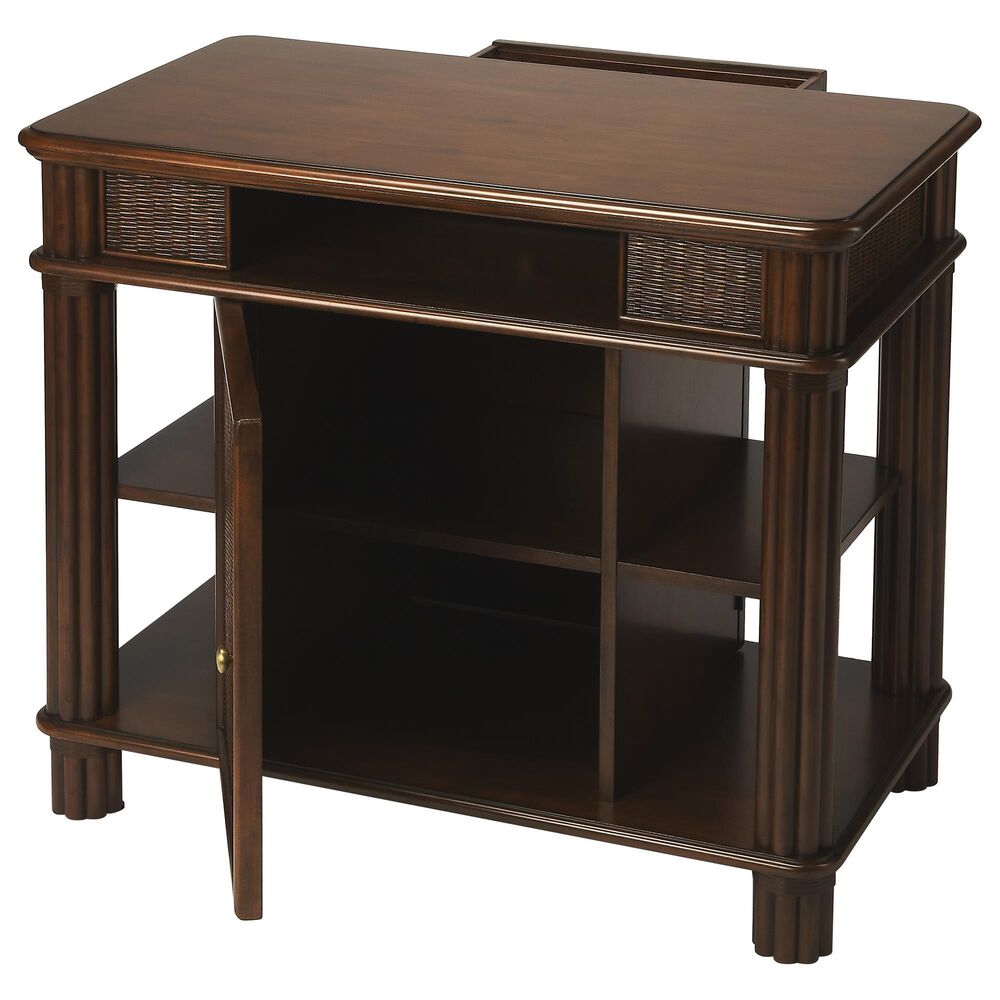 Butler Falmouth Kitchen Island in Dark Brown, , large