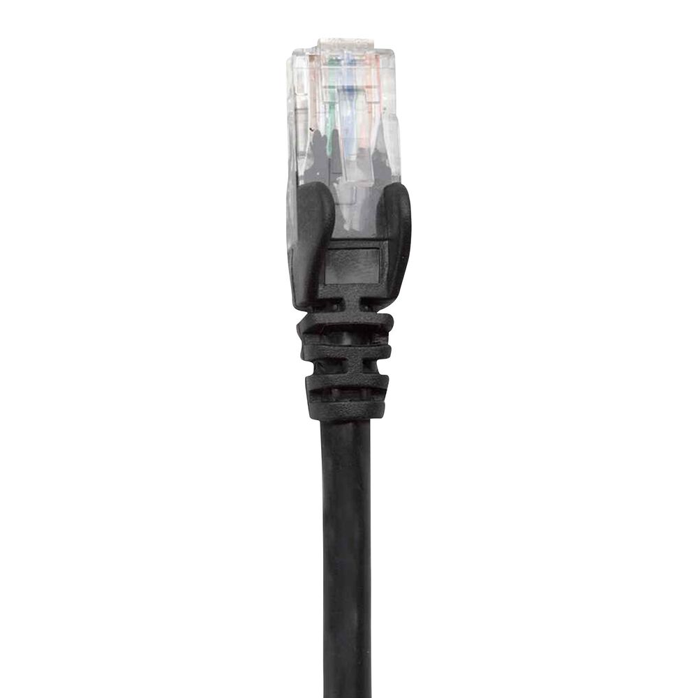 Intellinet 14" Network Cable, Cat6, UTP in Black, , large
