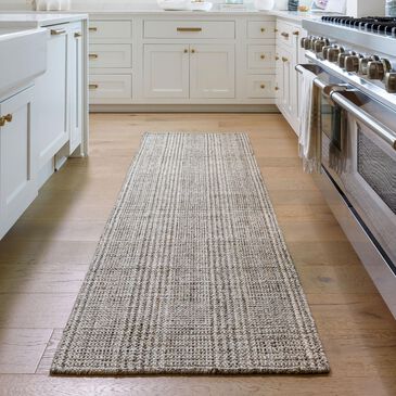 Surya Hope White, Medium Gray, Taupe, Brown, Light Brown and Dark Brown 2"6" x 8" Runner, , large