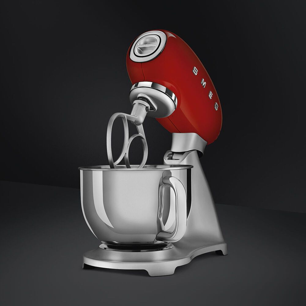 Smeg 5-Quart 50&#39;s Retro Style Stand Mixer in Red, , large
