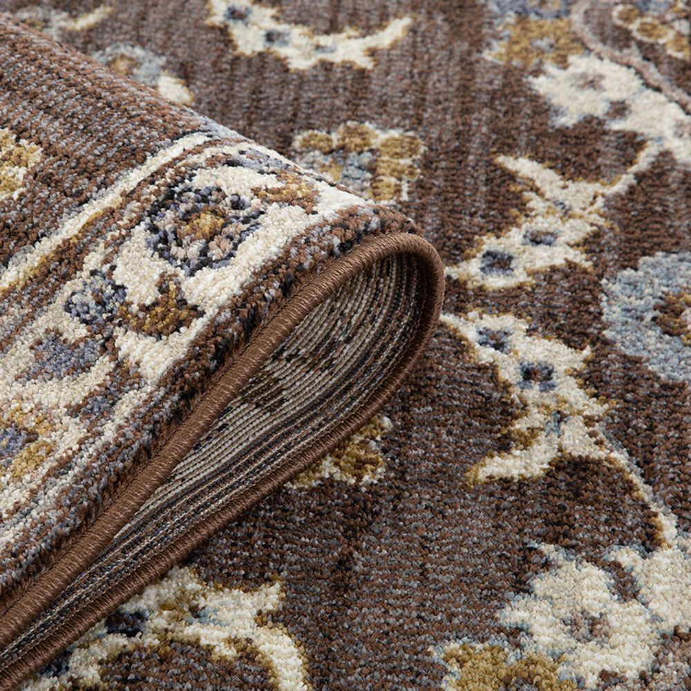 Amer Rugs Jordan 7&#39;10&quot; x 10&#39;2&quot; Brown Area Rug, , large
