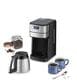 Cuisinart Automatic Grind and Brew 10 Cup Coffee Maker in Black Stainless, , large
